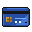 Blue keycard